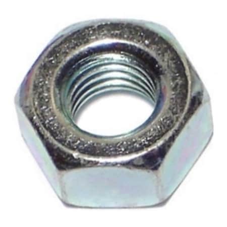 Midwest Fastener Hex Nut, 1/4"-28, Steel, Grade 2, Zinc Plated, 30 PK 60906